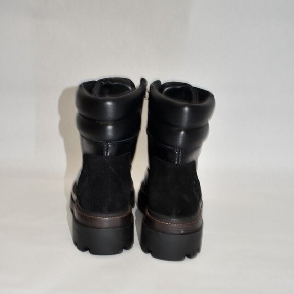 New! Tory Burch Hiker Ankle Boot Black Size 9.5 M DD358 - Picture 7 of 8